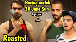 Rajab bahi vs Anas Boxing match on 30 june sun HUFC club lahore  Roasted Anas Ali🤬​rajabbutt94 [upl. by Tracie]