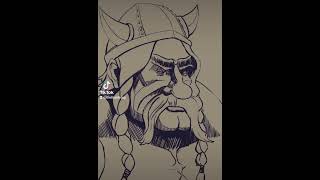 Obelix moustache Lineart movember bluenovember [upl. by Olaf]