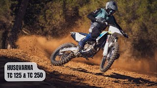 UNVEILING HUSQVARNA 2025 TC 125 AND TC 250 [upl. by Onitnas]