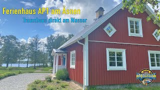 Ferienhaus AP1 am Åsnen  Traumhaus direkt am Seeufer [upl. by Goldwin]