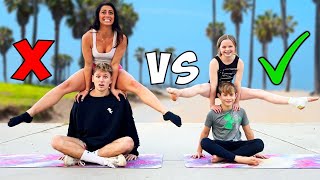 Couples Yoga Challenge VS Nalish [upl. by Miki]