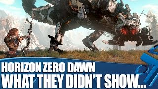 Horizon Zero Dawn What they didnt show at the conference [upl. by Hofstetter970]