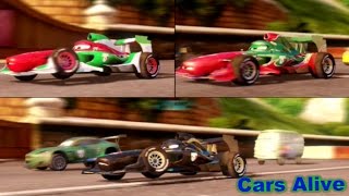 Cars 2 games at play Lightning McQueens race [upl. by Nehte]