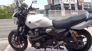 峠屋 ホワイト激走 白い伝説 XJR1300 ライダーズカフェMACHⅢ [upl. by Navetse]