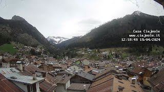 Timelapse 19042024  Webcam Casa Ciajeole  Moena Val di Fassa Dolomiti [upl. by Leicester239]