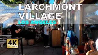 Larchmont Village Walking Tour 4K Los Angeles California [upl. by Bertilla605]