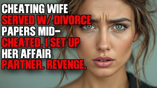 Cheating Wife Served w Divorce Papers MidCheated I Set Up Her Affair Partner Revenge [upl. by Bremble]