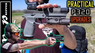 The Best Sig P320 Upgrades Ive Done Wilson Combat Agency Arms [upl. by Airreis]