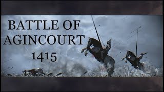 BATTLE OF AGINCOURT 1415 l ENGLAND VS FRANCE l Medieval Kingdoms Epic Cinematic [upl. by Nosiaj]