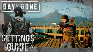 Days Gone Tutorial  Controls Settings and Sensitivity [upl. by Obelia]