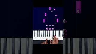 Comment jouer wedding march facilement au piano piano pianotutorial [upl. by Leanor790]