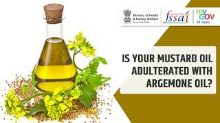 Is your mustard oil adulterated with argemone oil [upl. by Miranda]