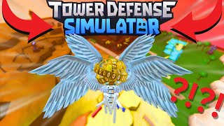 This Seraphim came out of NOWHERE  Tower Defense Simulator FUNNY MOMENTS [upl. by Neenej694]