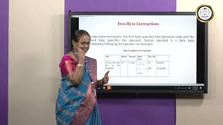 INSTRUCTION FORMAT AND ADDRESSING MODES OF 8085 MICROPROCESSOR  Dr M Pushpavalli [upl. by Skip]