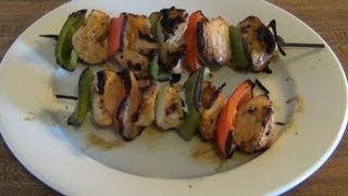 How to Grill Chicken Kabobs [upl. by Samaj]