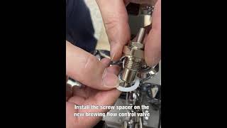 Install Brew Pressure Profiling Kit on E61 group head coffee machine [upl. by Werd]