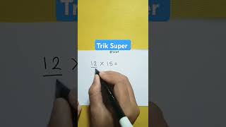 Trik Super Perkalian shorts youtubeshorts maths [upl. by Hathcock705]