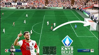 Feyenoord vs NEC  KNVB Cup Final  ALL Goals Highlights  FIFA [upl. by Bushey368]