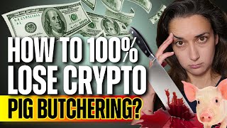 How to Spot Common Scams in Crypto 🔍👁 And Avoid Them 👌 Plus Pig Butchering 🐷 🗡 [upl. by Stanhope774]