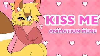 KISS ME Animation meme tweening test ToonSquid [upl. by Enyamrahc]