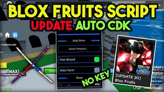 Blox Fruits Script New Update Auto Farm  Auto Cdk  Sea Event  No Key  Mobile amp Pc [upl. by Adamsun297]