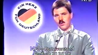 NPD 1990 Wahlwerbespot [upl. by Zetnauq386]