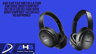 Revive Your Bose QC45 or QC35 How to Easily Replace Your Ear Pads Today Stepbystep [upl. by Angelis]