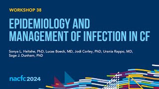 NACFC 2024  W38 Epidemiology and Management of Infection in CF [upl. by Dex671]