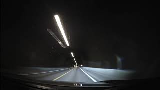 Worlds longest driving road tunnel Lærdalstunnelen Tunnel Norway time lapse [upl. by Aikahc]