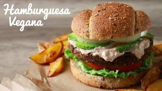 HAMBURGUESA VEGANA  Fácil amp Saludable [upl. by Llertnac43]