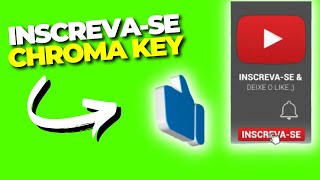 Botão de Like e Inscrevase Chroma Key Como Baixar e Usar  Inscrevase Green Screen [upl. by Alyakcm70]