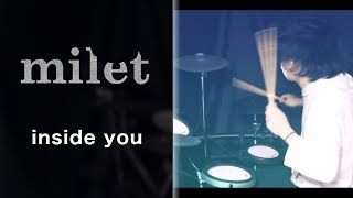 inside youmilet  Drum Cover [upl. by Essam636]