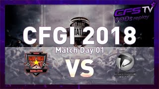 CFGI 2018 Day 1 Pacific Macta vs BossCFVN [upl. by Etnomal910]