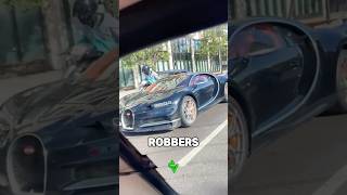 Robbery of Bugatti Chiron😡 shorts [upl. by Lamak241]