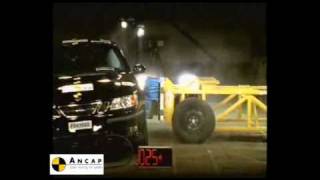 Saab 93 LHD 2004 ANCAP Crash Test 5 stars [upl. by Ariahay380]