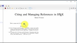 How to cite references in LaTeX [upl. by Gillan748]