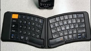 ProtoArc Ergonomic Foldable Keyboard XK03 Split Folding Bluetooth Keyboard for iPad iPhone Tablet [upl. by Nelon]