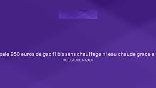 z2metz je paie 950 euros de gaz f1 bis sans chauffage ni eau chaude grace a la curatele [upl. by Zins6]