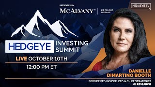 Hedgeye Investing Summit Fall 2024  Danielle DiMartino Booth CEO amp Chief Strategist QI Research [upl. by Kester]