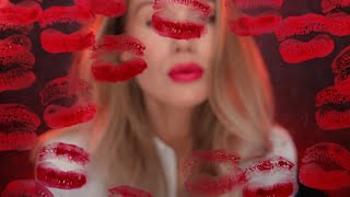 ASMR  CLOSEUP KISSES on your screen PERSONAL ATTENTION  Mouth Sounds [upl. by Steffie]