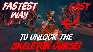 FASTEST WAY TO GET THE SKELETON CURSE [upl. by Ahsead]