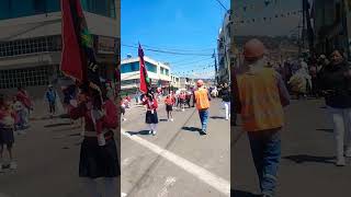 Desfile de Saquisili al cumplir un año más de cantonizacion 🙂 [upl. by Drol180]