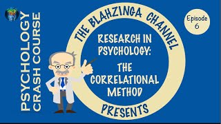 Psychology Crash Course 6 The Correlational Method [upl. by Zenobia]