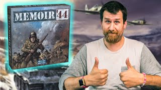 BEST WAR GAME EVER  Memoir 44 Review and How To [upl. by Bainbrudge729]