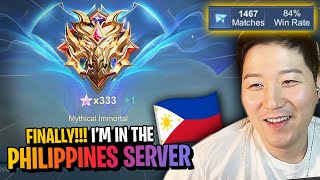 NA Mythical Immortal Invaded the Philippines Server  Mobile Legends [upl. by Rosario]