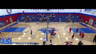 Riverside JV vs Bellefontaine High School JV Girls Volleyball [upl. by Dnomsaj348]