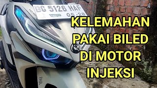 KELEMAHAN PAKAI LAMPU BILED DI MOTOR INJEKSI KHUSUSNYA VARIO 125 NEW GEN 2 [upl. by Euqnom]