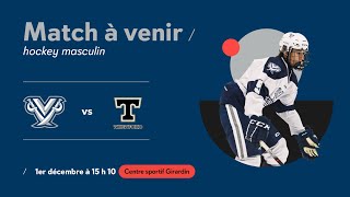 RSEQ D2 Hockey Masculin 🏒 Thetford  Drummondville 2024121 [upl. by Royce]