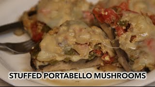 Stuffed Portabella Mushrooms [upl. by Nnairrehs]