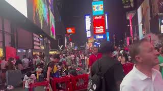 Time square on a Sunday night [upl. by Marleen]